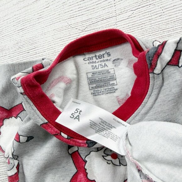 Carter’s Santa Holiday Christmas Pajamas - Picture 2 of 6